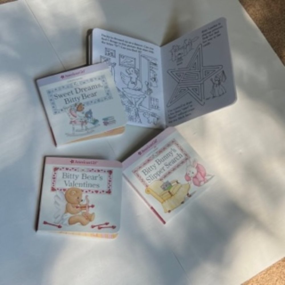 American Girl Doll Bitty Baby Mini Books (4)